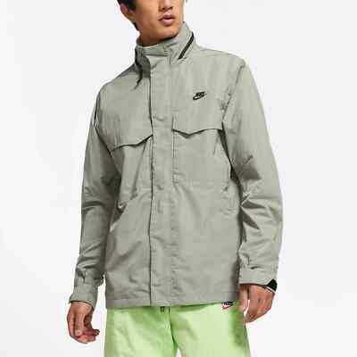 Nike Herren Kapuzen Jacke Sportswear M65 windbreaker CZ9879-320 Sport Laufen XS