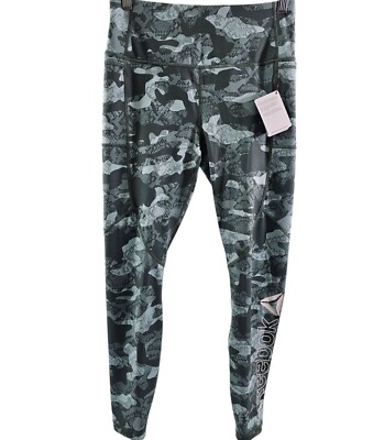 Ankle Leggings Reebok Leggings With Pockets Reebok Women's Green