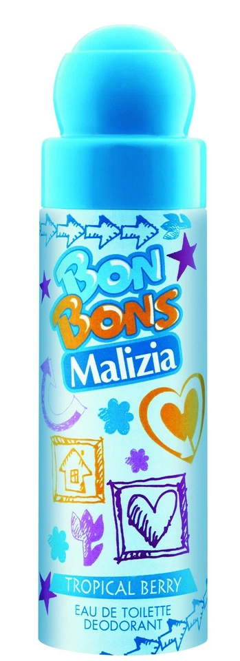 MALIZIA BON BONS Tropical Berry 75ml EAU DE TOILETTE Deo