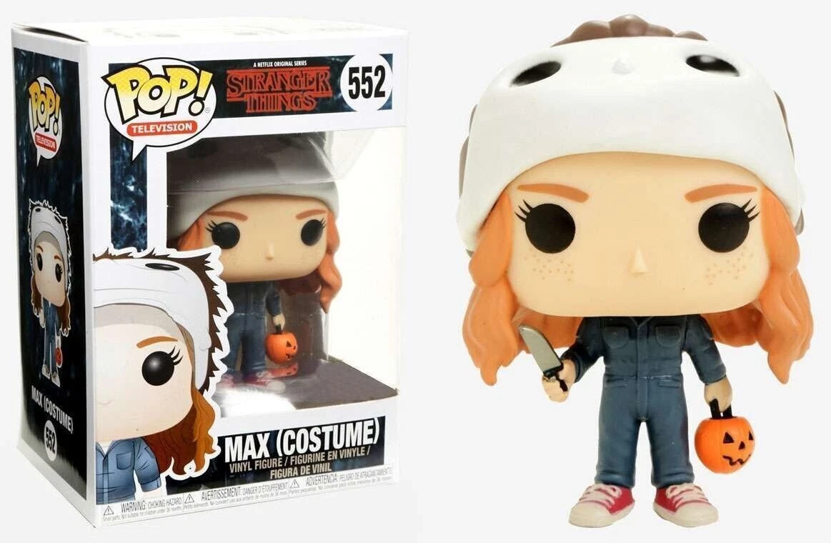 Stranger Things 552 Funko POP Max Custume Toys Exclusive Vinyl