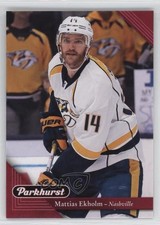 2017-18 Upper Deck Parkhurst Red Mattias Ekholm #137 0c3