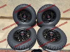 17x9 Trd Pro Matte Black Wheels Rims 32 Bfg Tires Toyota Tacoma 4runner Fj 6x5.5