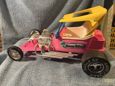 Vintage DREAM RIDER Hot Rod Pink T Bucket Car BARBIE Doll American ...