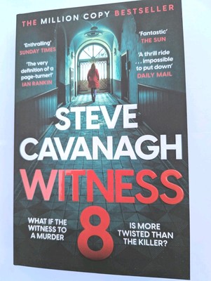 Witness 8 by Steve Cavanagh Book New Paperback Eddie Flynn Thriller 
