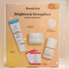 BeautyStat Brighten Strengthen Travel Starter Set Includes 20 vitamin C serum