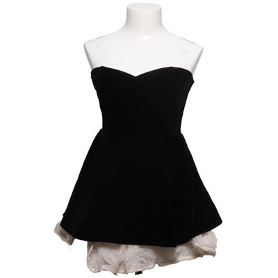 Windsor, Cocktailkleid, Größe: S, Schwarz/Beige, Polyester, Einfarbig, Samt #6rS