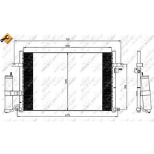 Condensateur Chevrolet NUBIRA