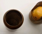 RARE Kokeshi Doll 'Camellia' Handcraft Modern Sosaku by Usaburo "Accessory Case" — photo 10