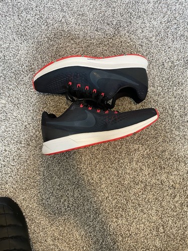Size 10.5 - Nike Air Zoom Pegasus 34 Black Red Orbit - Picture 3 of 7