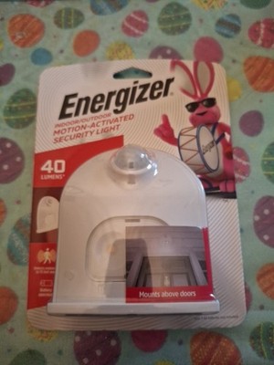 Energizer LED Motion-Activated Indoor/Outdoor Battery Operated Security Light