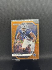2024 Prizm Orange Laser Micah Parsons Cowboys
