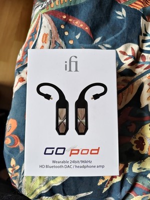 iFi Audio Go Pod Wireless IEM Bluetooth Adapter with Built-In Amplifier and DAC