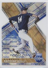 2019 Panini Elite Extra Edition Status Blue Die-Cut 67/75 Antoine Kelly #65 s3g