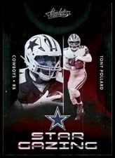 Tony Pollard 2023 Panini Absolute #SG-9 Star Gazing Dallas Cowboys