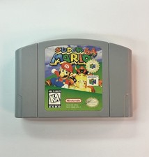 Super Mario 64 Nintendo 64 N64 + Instruction Booklet *TESTED*