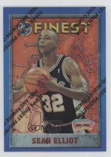 1995-96 Topps Finest Refractor Sean Elliott #11 05v0