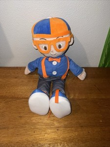 Blippi Get Ready and Play Plush 20" Dress Up Plush Sounds-Works, Good Condition