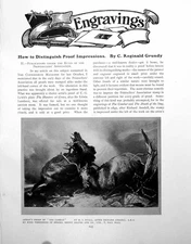 Antique Old Print How To Distinguish ProImpressions Combat StagsPages 1911