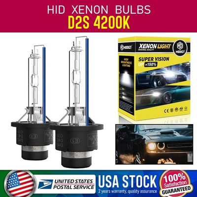 2x D2S 4200K OE HID Xenon Headlight Replacement For Philips or For OSRAM Bulbs
