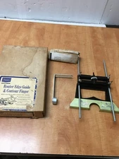 Sears Craftsman Router Edge Guide and Contour Finger 9-25173 Made In USA Vintage