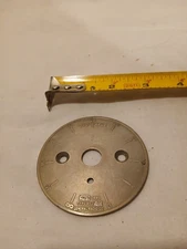 Gen Rad General Radio Escutcheon Dial Indicator Plate Attenuator Volume Decibels