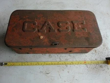 Vintage Case Tractor toolbox 6" x 12" x 3" Lot 25-47-3-A