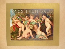 ORIGINAL ADVERT FOR ENOS FRUIT SALT IN EXCELLENT CONDITION