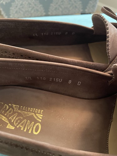 Salvatore Ferragamo Brown Loafers Timeless Slip-Ons Size 9 - Picture 6 of 7