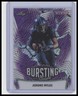 2025 Leaf Vivid #TB-43 Jerome Myles Bursting With Talent Prismatic Blue #/1
