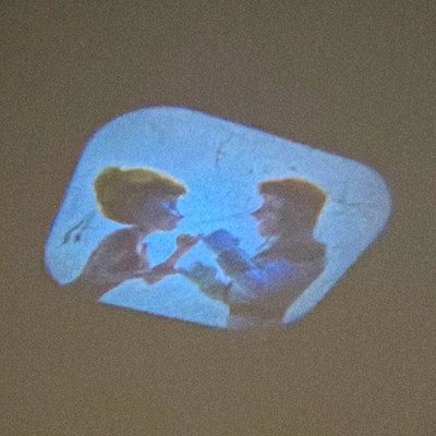 Philips Disney Frozen Kinder Nachtlicht LED Projektor Elsa Anna Olaf türkis blau