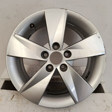 SKODA FABIA 2 II 5J0 15 ZOLL 6J Original 1 Stück Alufelge Felge Alu ORIGINAL