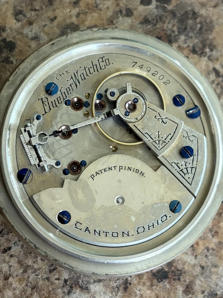 Hampden Roman Numerals Pocket Watch Pocket Watches with Vintage