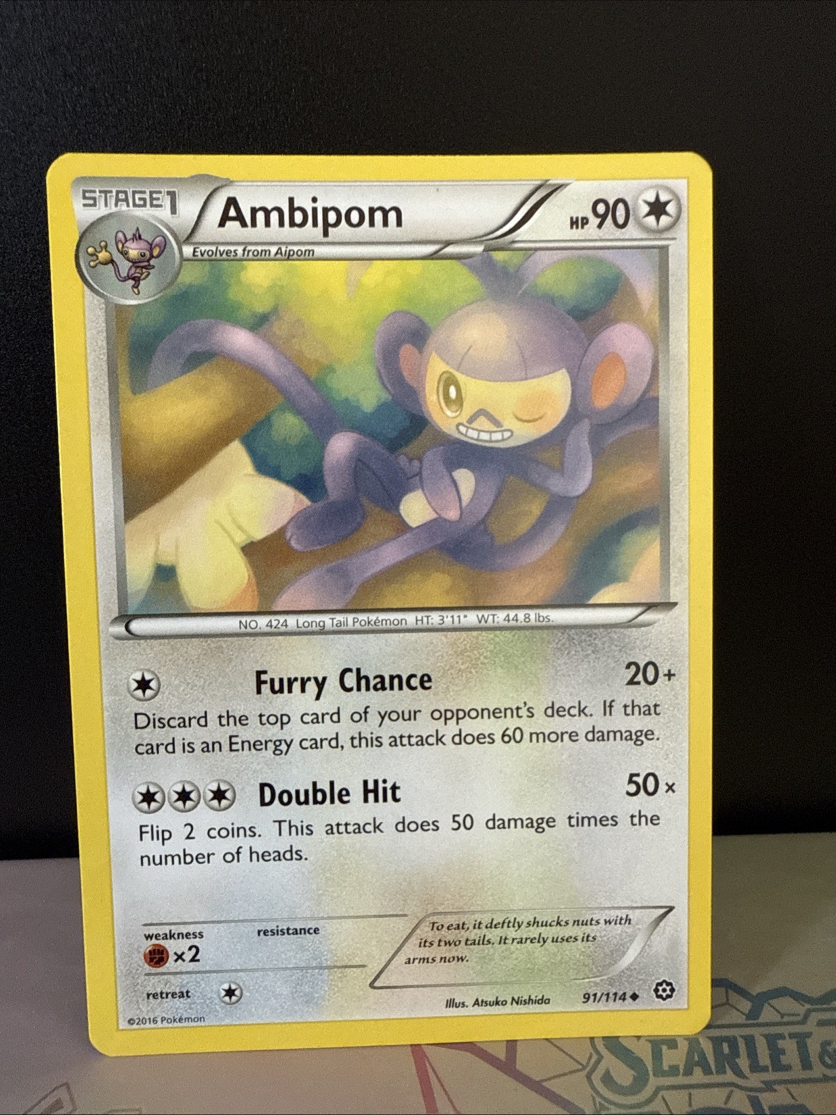 Ambipom 91/114 XY-Steam Siege Regular