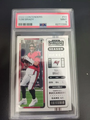 2022 Panini Contenders - Season Ticket Tom Brady #93