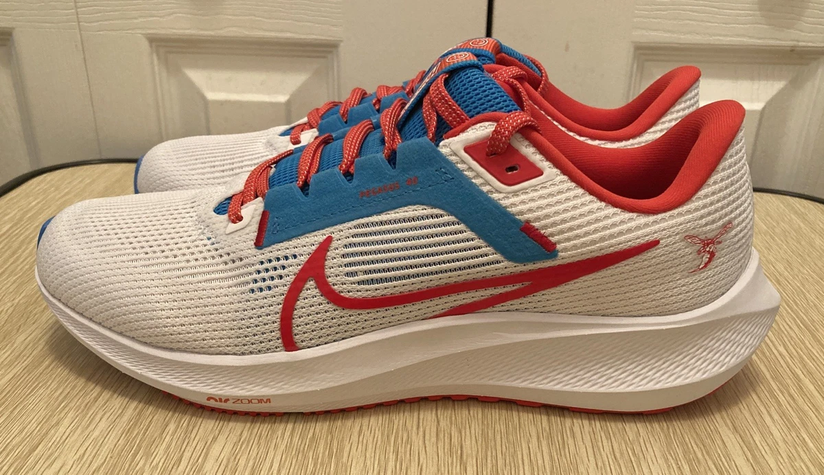Nike Air Zoom Pegasus 40 Delaware State Hornets Men\'s Running Sz‎ 8.5 DZ5955-100 Amazon.com | Men main image 4