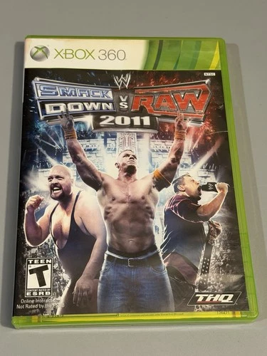 WWE SmackDown vs. Raw 2011 Microsoft Xbox 360 CIB Complete Read