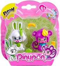 Pinypon: 2 Cuccioli: Coniglio E Scimmia - AA.VV.