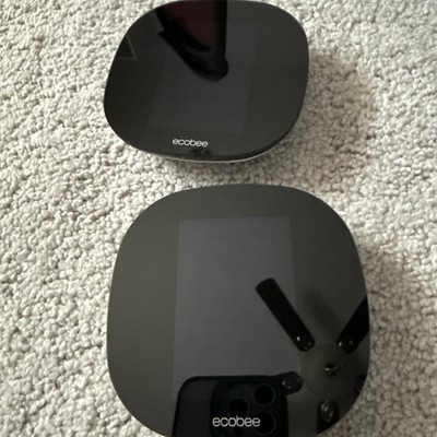 Ecobee3 Lite Smart Thermostat - Black - X2 - No Other Accessories