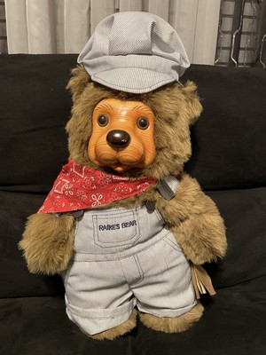 Robert Raikes Bear ''Lionel'' 1989 Train Engineer w/ Tag 17023