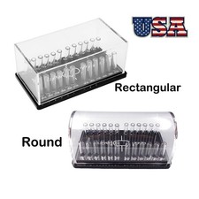 Dental Ortho Round/Rectangular Arch wire Case Dispenser Acrylic Organizer Holder