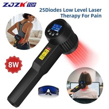 8W Cold Laser Therapy Device 808nm 905nm for Sciatica Neuropathy Wound Healing