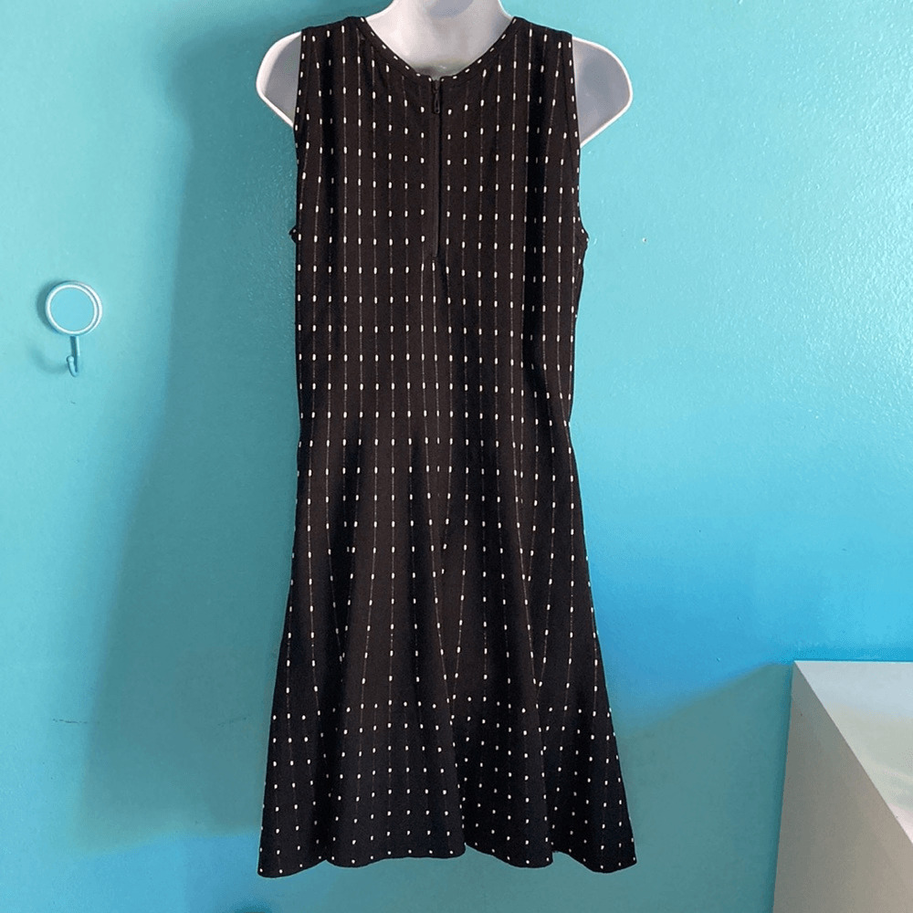 Nic & Zoe Fit-Flare Ponte Knit Midi Dress Size Me… - image 6