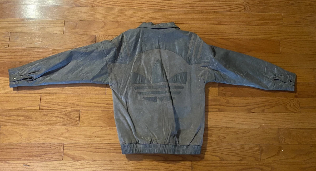 Adidas hotsell suede jacket