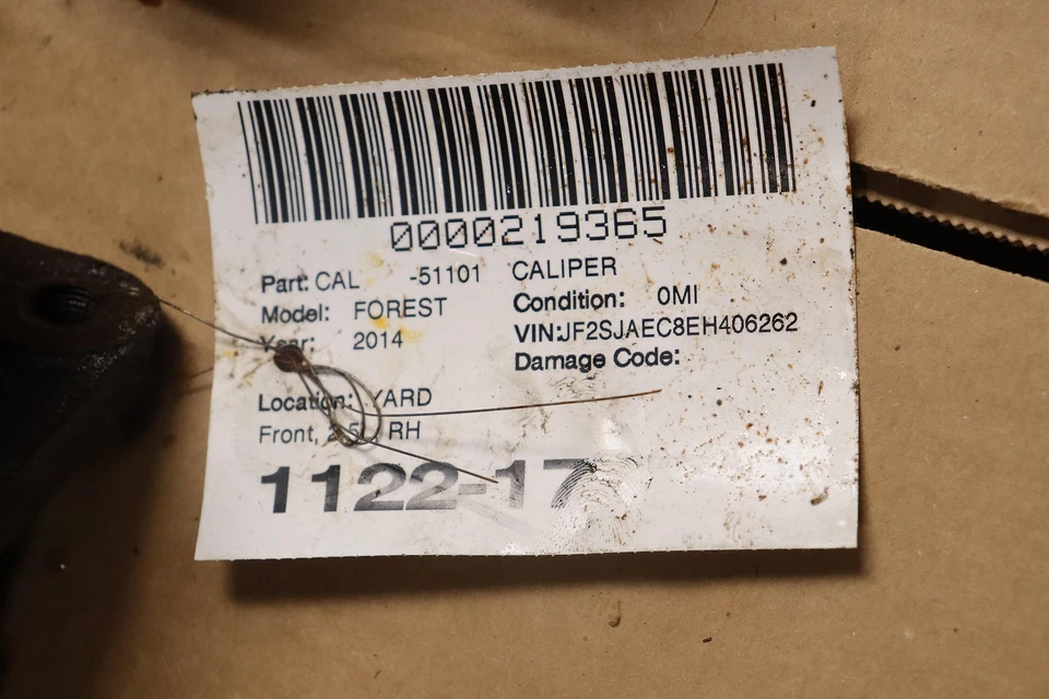 Juego de 4 pinzas de freno delanteras traseras izquierda y derecha Subaru Forester 2011-2016 OEM Foto 4 de 4