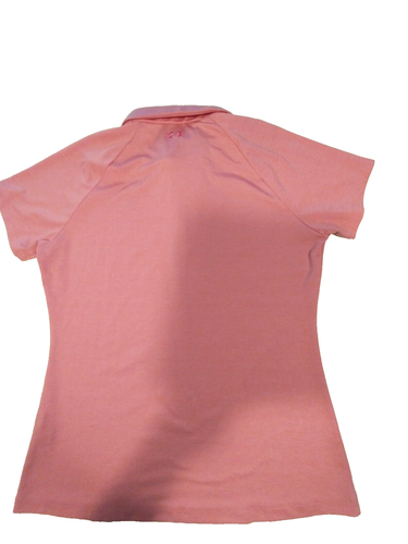 Under Armour Womens Golf Shirt Size Lg. Color Pink - Picture 3 of 5