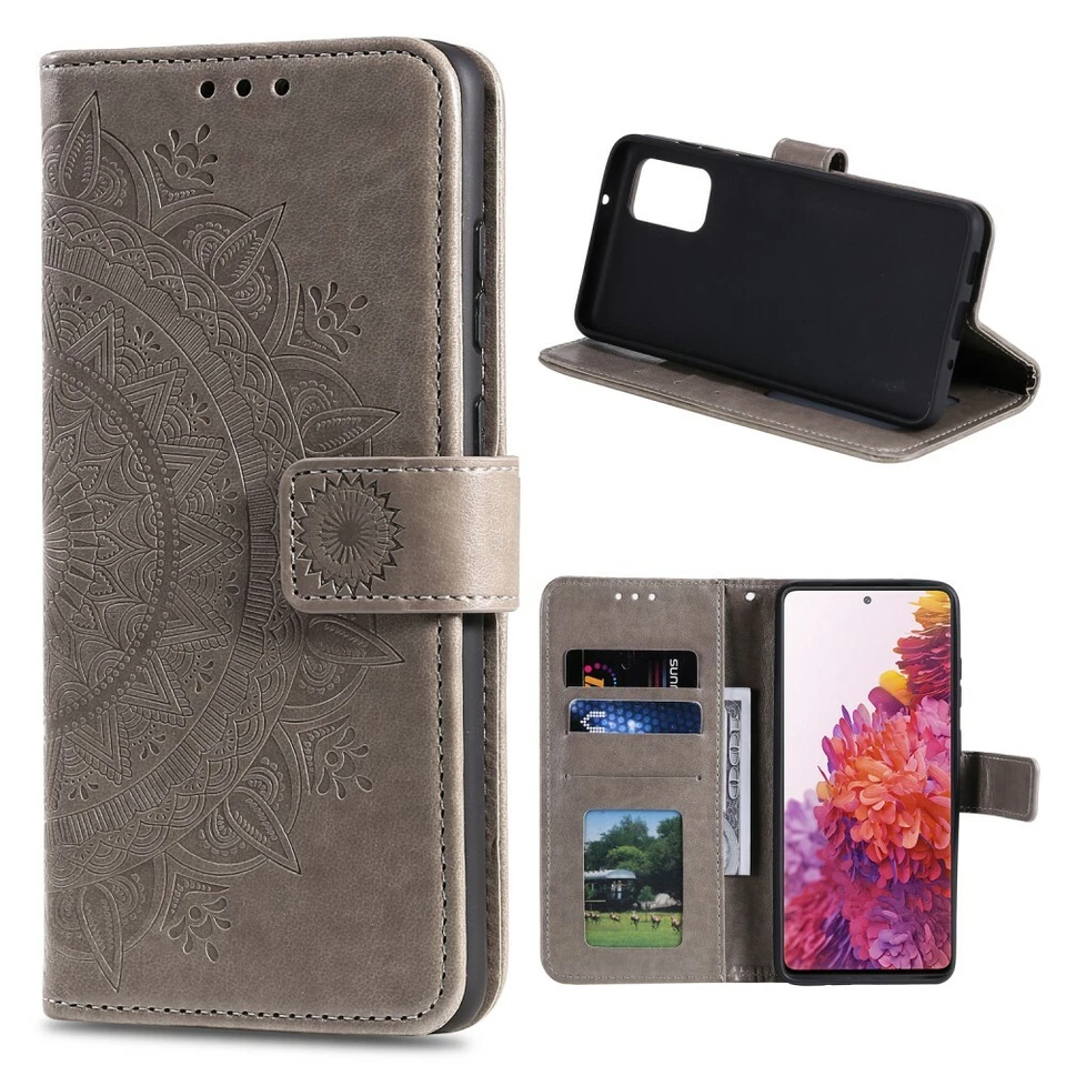 Hülle für Samsung Galaxy S20 FE Handyhülle Flip Case Cover Handy Tasche Mandala - Bild 2 von 4