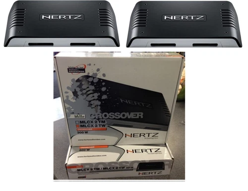 Pair HI-END Hertz MLCX 2TW.2 300 Watt Crossover New Italy Warranty