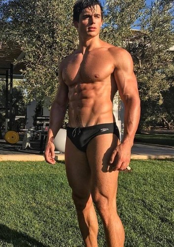 Men's Classic Black 1" Solar SPEEDO Swimwear! Authentic and Genuine. - Picture 3 of 14