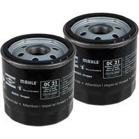 2X Mahle / Knecht OC 21OF ÖLfilter Oelfilter Oil Filter