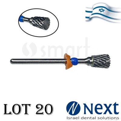 Posten x 20 Dentallabor Hartmetall Schneider Bur Israel Wolfram Schmuck Acryl Metall 1
